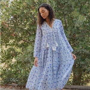 NWOT Christy Dawn Paloma Dress in Nilah Floral Blue Size XS / S